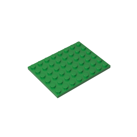 Gobricks,Plate 6 x 8,3036,3036a