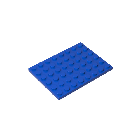 Gobricks,Plate 6 x 8,3036,3036a