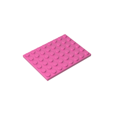 Gobricks,Plate 6 x 8,3036,3036a