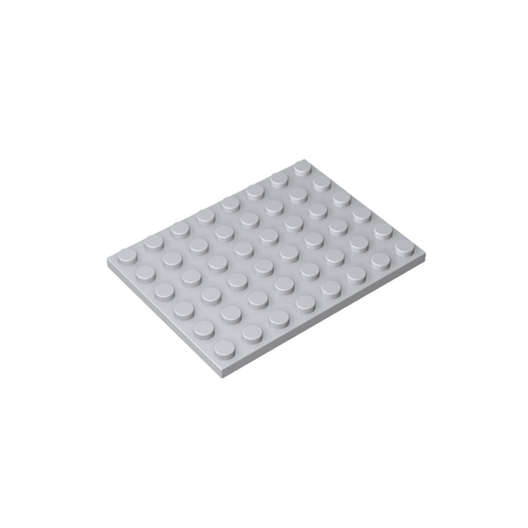 Gobricks,Plate 6 x 8,3036,3036a