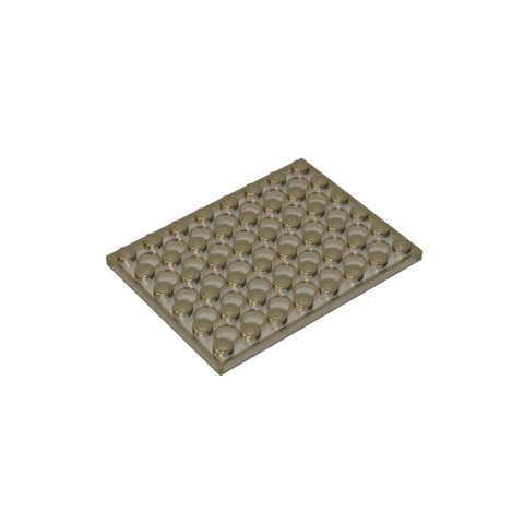 Gobricks,Plate 6 x 8,3036,3036a