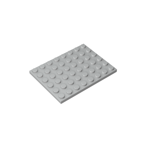 Gobricks,Plate 6 x 8,3036,3036a