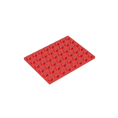 Gobricks,Plate 6 x 8,3036,3036a