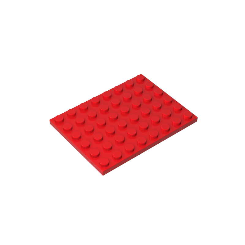 Gobricks,Plate 6 x 8,3036,3036a