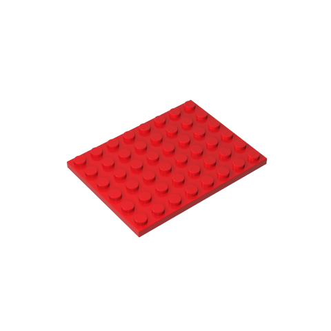 Gobricks,Plate 6 x 8,3036,3036a