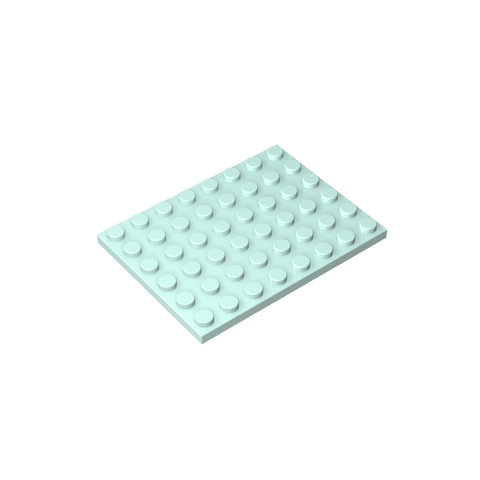 Gobricks,Plate 6 x 8,3036,3036a