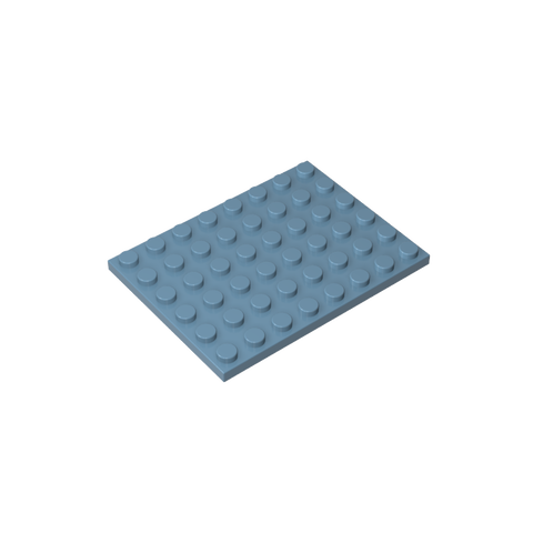 Gobricks,Plate 6 x 8,3036,3036a