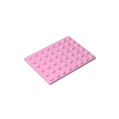 Gobricks,Plate 6 x 8,3036,3036a