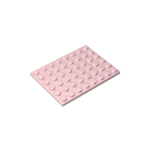 Gobricks,Plate 6 x 8,3036,3036a