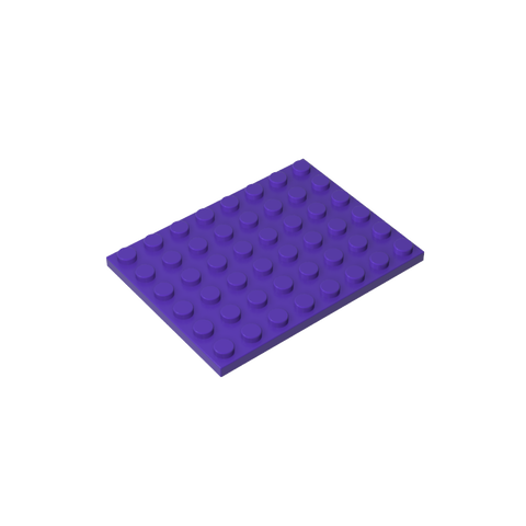 Gobricks,Plate 6 x 8,3036,3036a