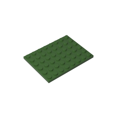 Gobricks,Plate 6 x 8,3036,3036a