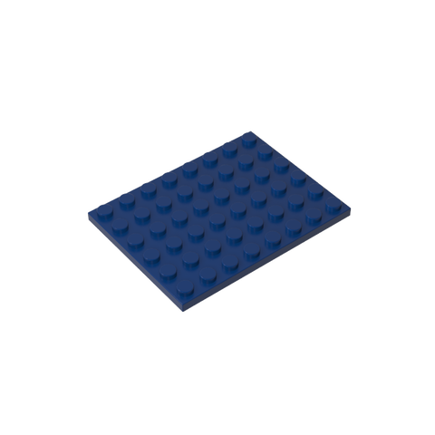 Gobricks,Plate 6 x 8,3036,3036a