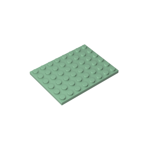Gobricks,Plate 6 x 8,3036,3036a