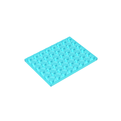 Gobricks,Plate 6 x 8,3036,3036a