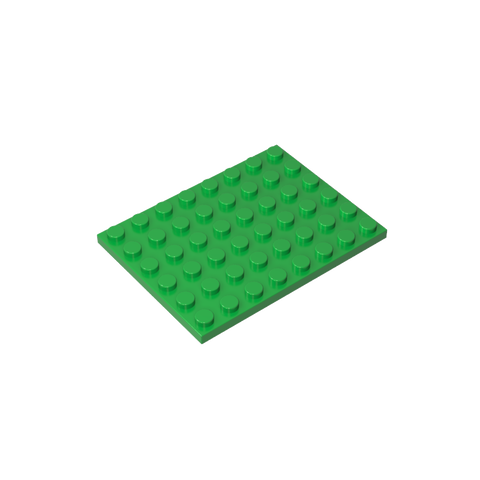 Gobricks,Plate 6 x 8,3036,3036a