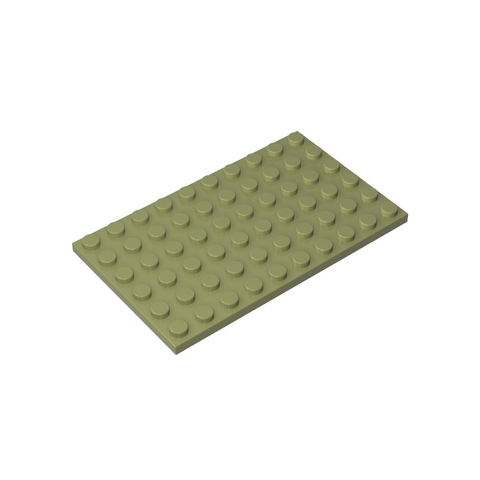 Gobricks,Plate 6 x 10,3033