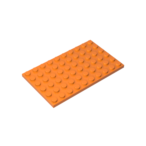 Gobricks,Plate 6 x 10,3033
