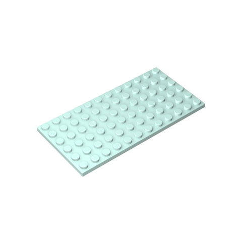 Gobricks,Plate 6 x 12,3028