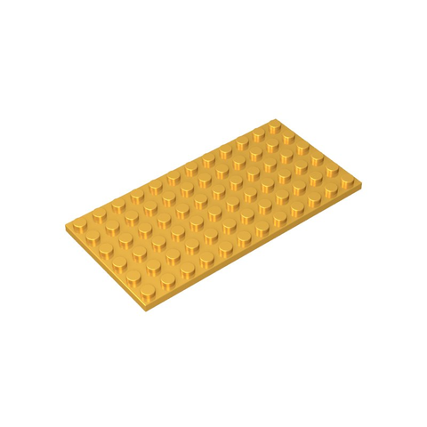 Gobricks,Plate 6 x 12,3028
