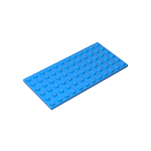 Gobricks,Plate 6 x 12,3028