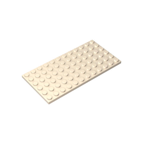 Gobricks,Plate 6 x 12,3028
