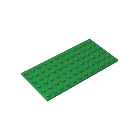 Gobricks,Plate 6 x 12,3028