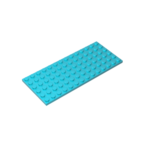 Gobricks,Plate 6 x 14,3456