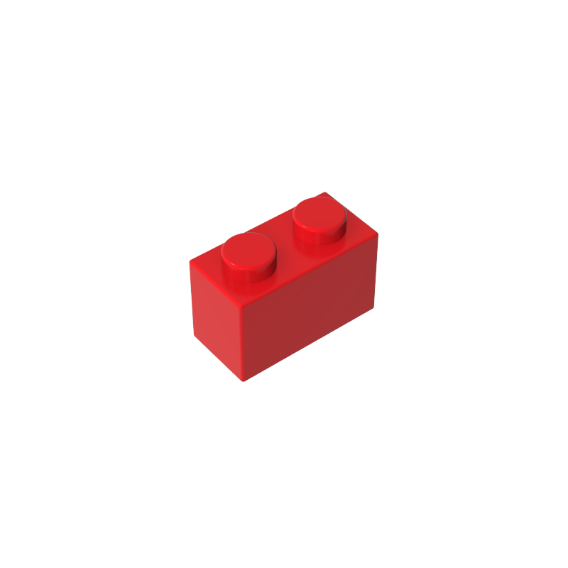 Gobricks,Brick 1 x 2,3004,35743,93792