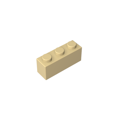 Gobricks,Brick 1 x 3,3622,45505