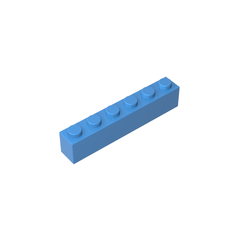 Gobricks,Brick 1 x 6,3009,3009a,3009b