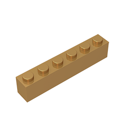 Brick 1 x 6,3009