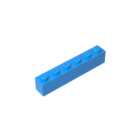 Gobricks,Brick 1 x 6,3009,3009a,3009b