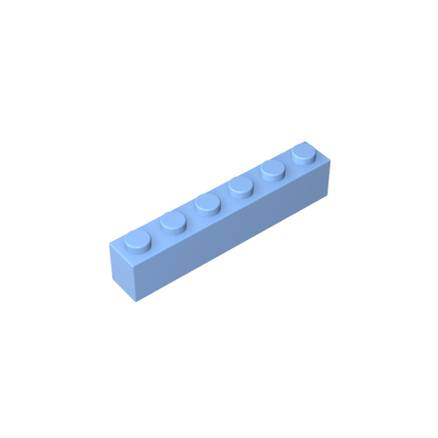 Gobricks,Brick 1 x 6,3009,3009a,3009b