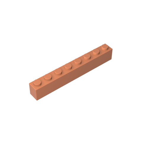 Gobricks,Brick 1 x 8,3008,63322
