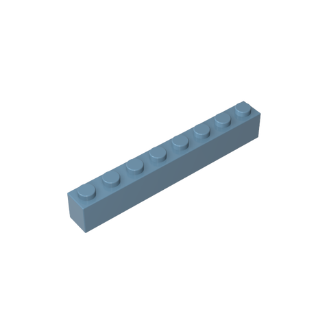Gobricks,Brick 1 x 8,3008,63322