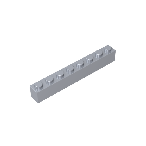 Gobricks,Brick 1 x 8,3008,63322