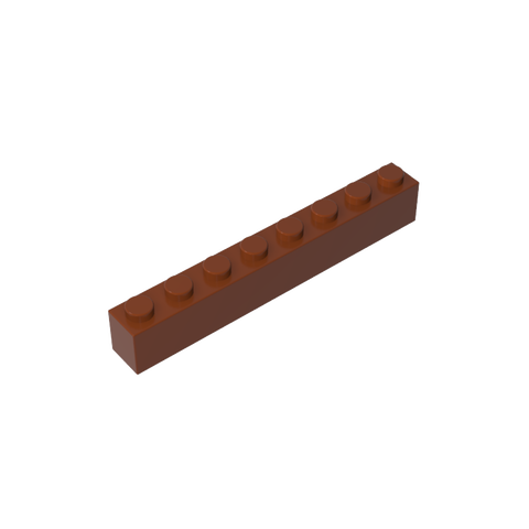 Gobricks,Brick 1 x 8,3008,63322