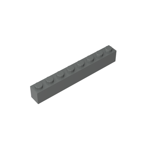 Gobricks,Brick 1 x 8,3008,63322