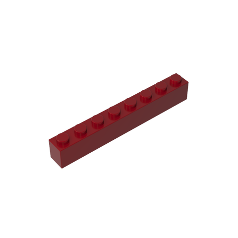 Gobricks,Brick 1 x 8,3008,63322
