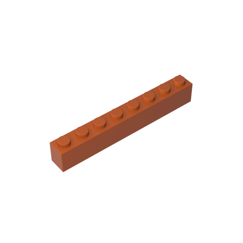 Gobricks,Brick 1 x 8,3008,63322