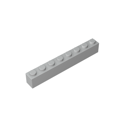 Gobricks,Brick 1 x 8,3008,63322