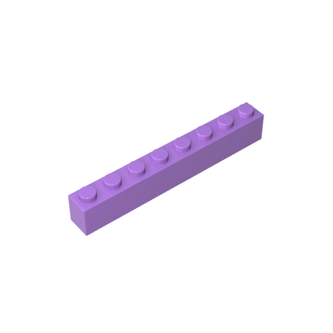 Gobricks,Brick 1 x 8,3008,63322