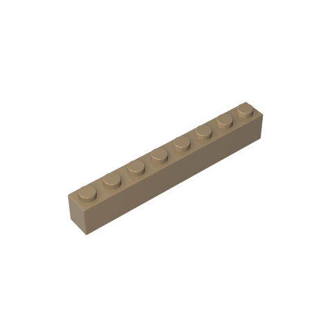Gobricks,Brick 1 x 8,3008,63322