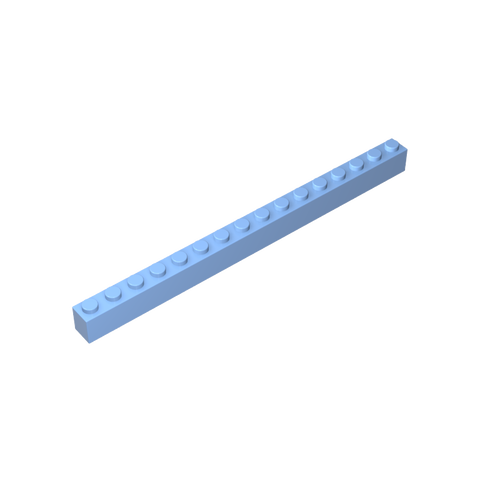 Gobricks,Brick 1 x 16,2465
