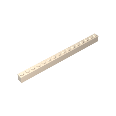 Gobricks,Brick 1 x 16,2465
