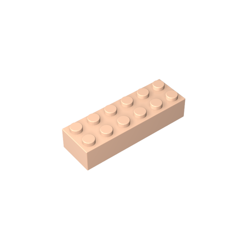 Gobricks,Brick 2 x 6,2456,44237