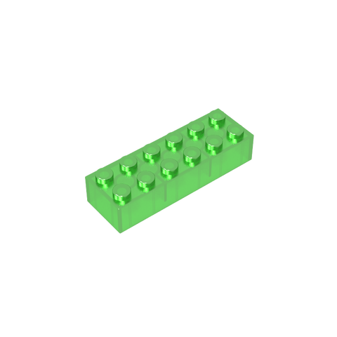 Gobricks,Brick 2 x 6,2456,44237