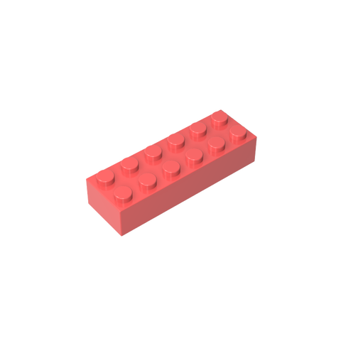 Gobricks,Brick 2 x 6,2456,44237
