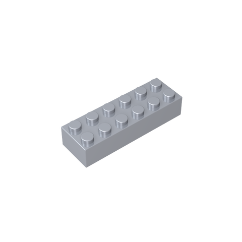 Gobricks,Brick 2 x 6,2456,44237