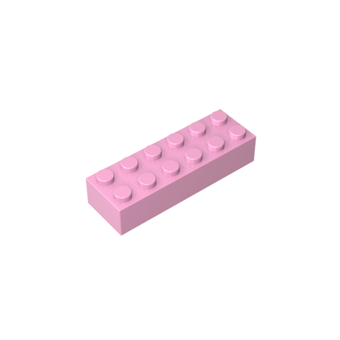 Gobricks,Brick 2 x 6,2456,44237